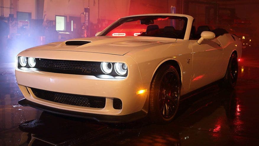 Dodge Challenger Srt Hellcat Convertible Up For Sale Fox News