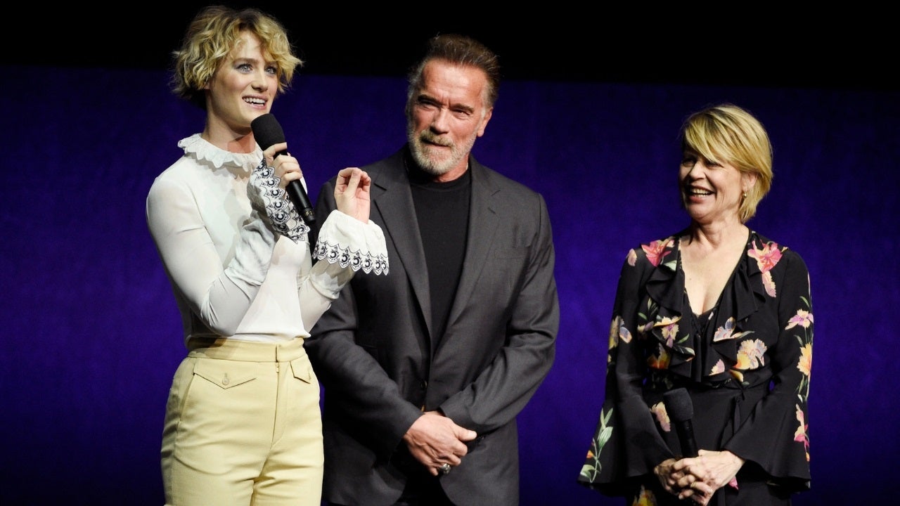 Terminator Stars Arnold Schwarzenegger And Linda Hamilton Reunite To