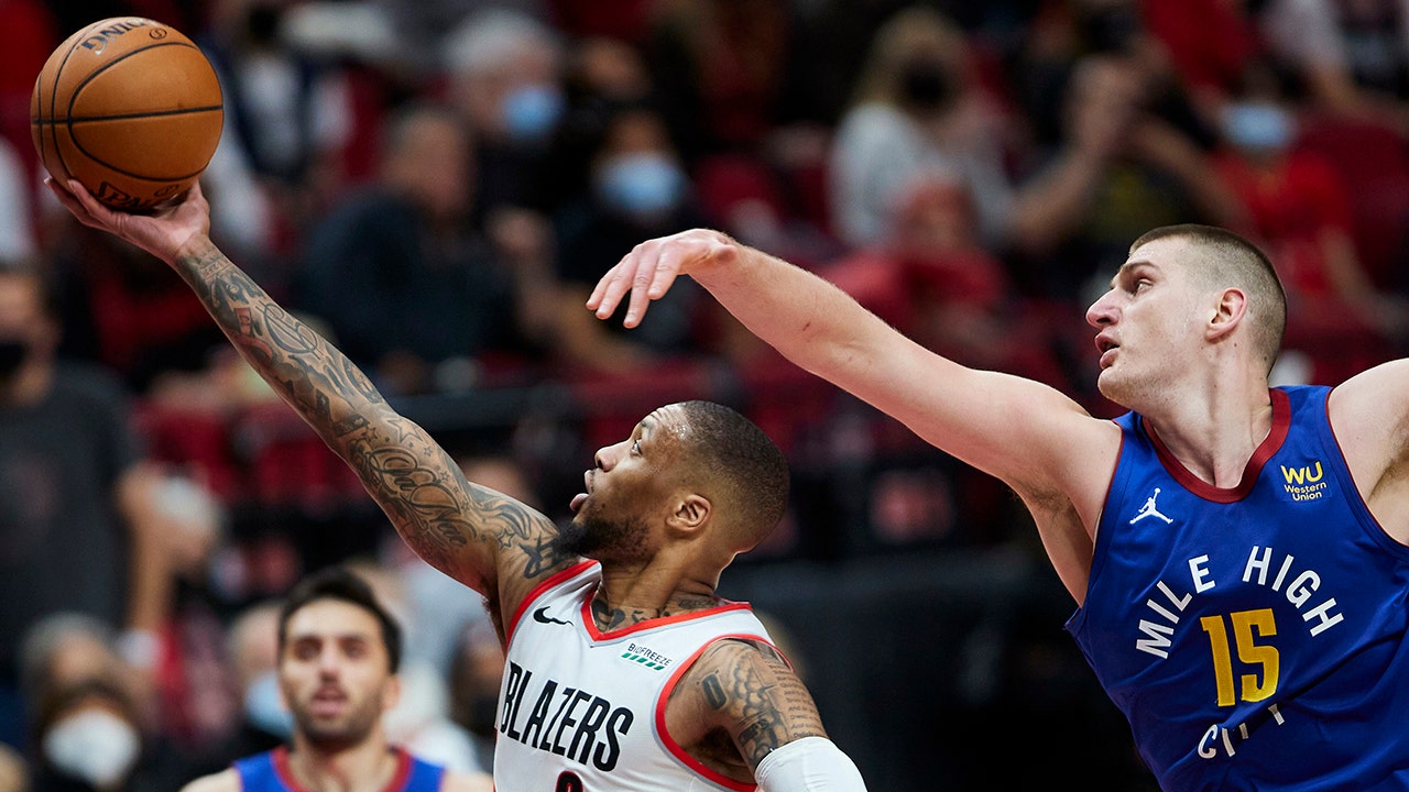 Denver beats Portland 120-115, goes up 2-1 in playoff series 1 Denver beats Portland 120-115, goes up 2-1 in playoff series