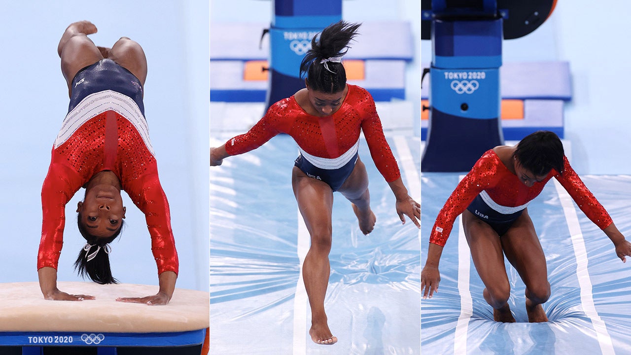 Simone Biles out of Tokyo Olympics gymnastics team final 1 Simone Biles out of Tokyo Olympics gymnastics team final