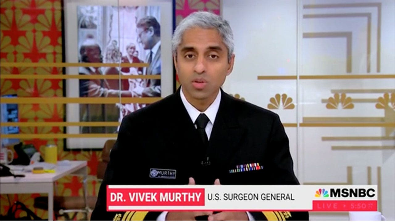 U S Surgeon General Says Biden Was Touting Tremendous Progress