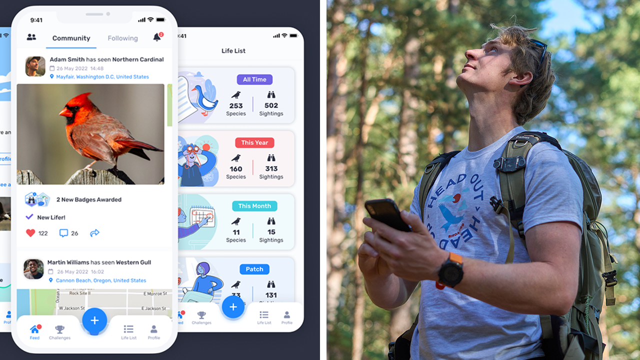 App For Bird Lovers Gets People Out Into Nature While Helping Bird