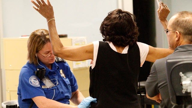 Tsa Admits Strip Search Error News