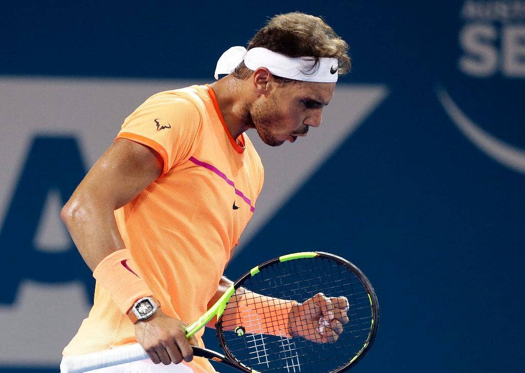 Raonic mengalahkan Nadal, Brisbane menjaga pertahanan gelar tetap pada jalurnya