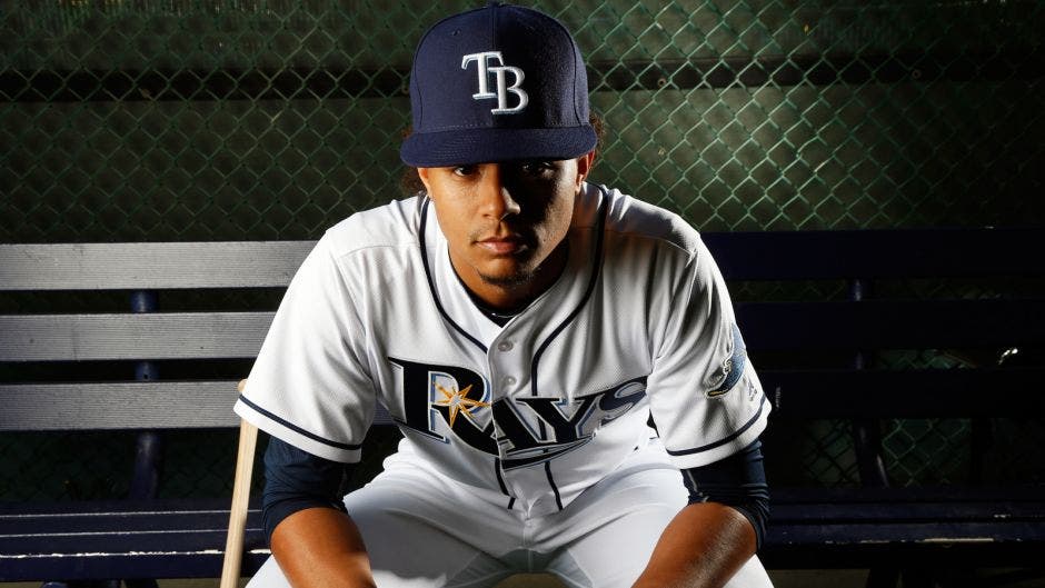 Tampa Bay Rays Road Uniform - American League (AL) - Chris