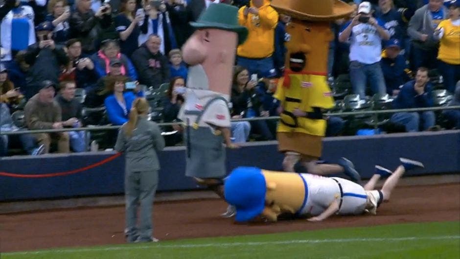 In Brewers' Sausage Race, They're All Wieners - The New York Times