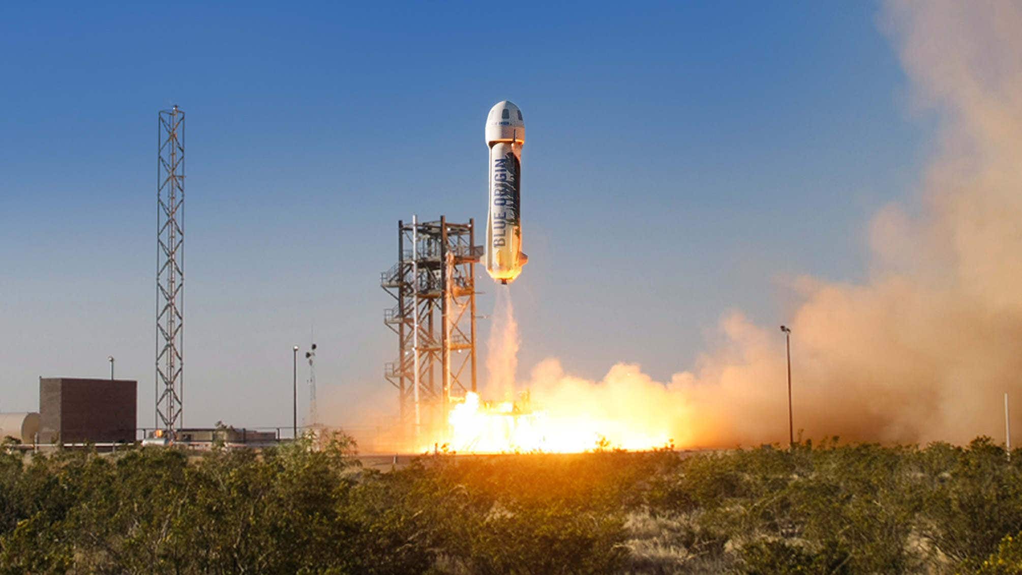 Amazon CEO's space company launches first unmanned test flight Fox News