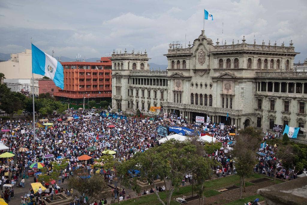 Guatemala Targets Lawmaker Leading Congressional Probe Of President   05a7a2bc Guatemala Corruption 1 