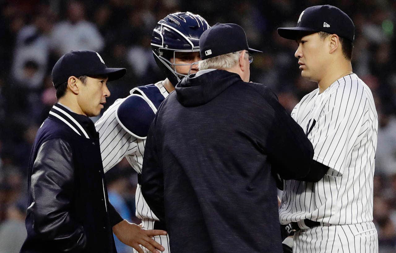 To Speak With Masahiro Tanaka, the Yankees' Ace, a Catcher