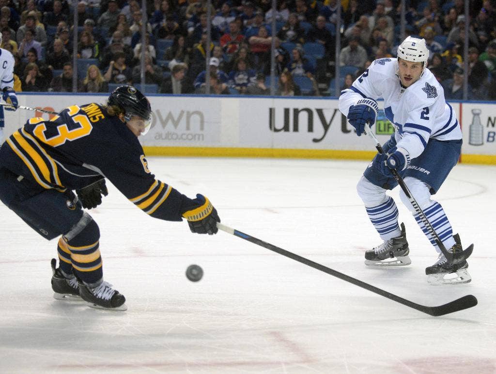 Moulson, Ellis mencetak gol periode ketiga untuk membuat Sabre menang 4-3 atas Maple Leafs