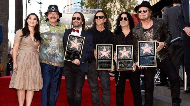 Rock band Maná receives star on Hollywood Walk of Fame