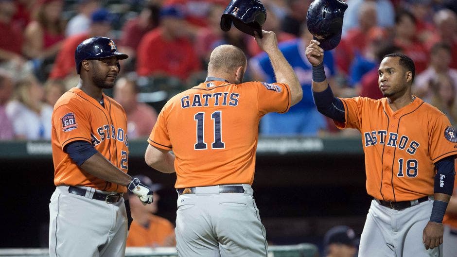 Arlington ballpark a special place for Astros' Evan Gattis