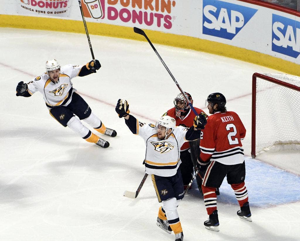 Preds mengalahkan Blackhawks 5-0 untuk memimpin 2-0 di seri putaran pertama