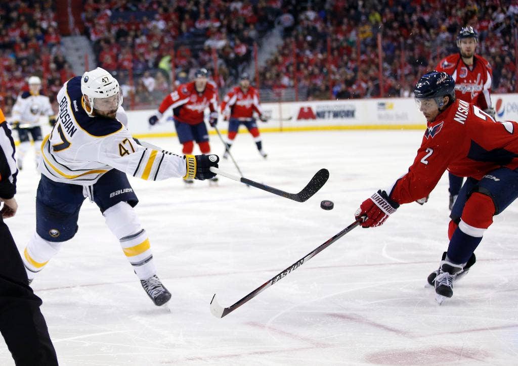 Ovechkin mencetak gol sebagai balasannya, Glencross mendapat 3 poin dan Capitals mengalahkan Sabres, 6-1