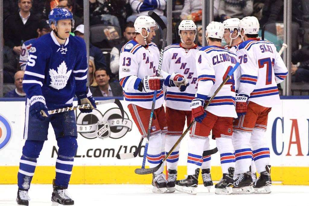 Grabner mencetak 2 gol saat Rangers mengalahkan Maple Leafs 5-2