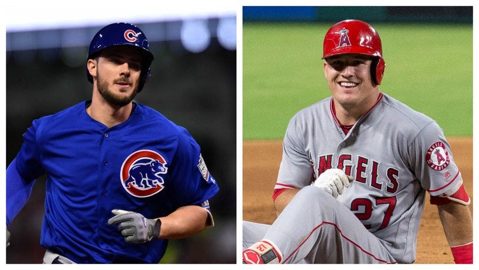 Mike Trout, Kris Bryant win baseball's MVP awards