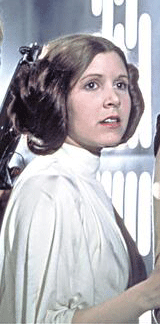carrie fisher then star wars