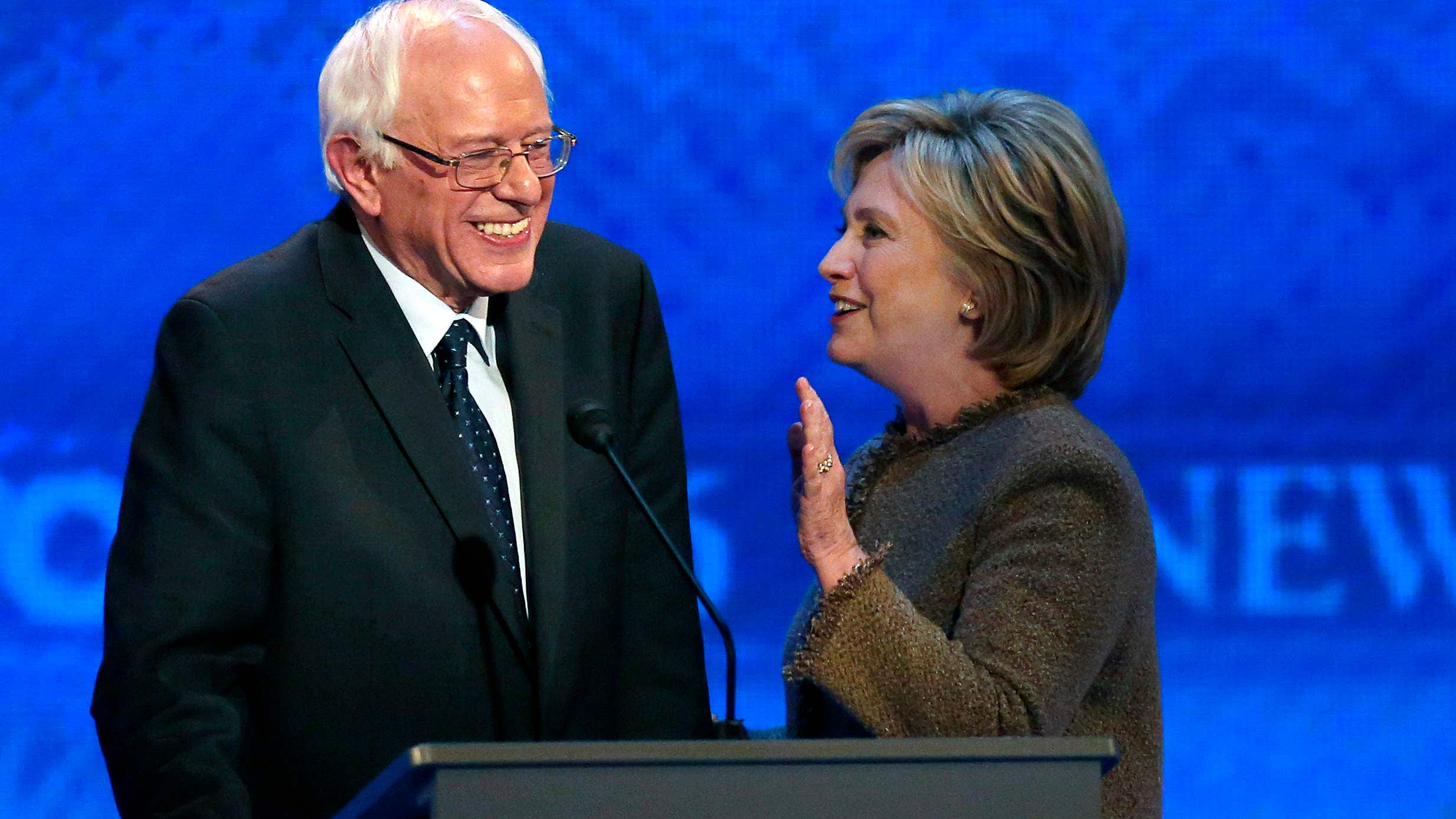 Sanders Clinton Sign Sanders finally endorses Hillary. But there are still lots of problems ...