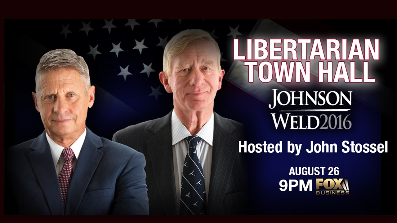 John Stossel: Why Johnson and Weld are much better than Clinton or ...