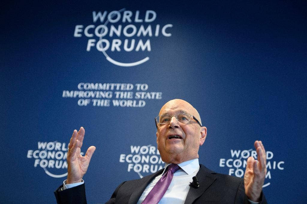 World Economic Forum chair Klaus Schwab declares on Chinese state TV