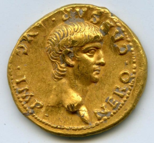 Rare, gold Roman coin discovered in Jerusalem