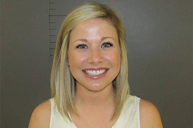 Texas teacher accused of sex with student grins in mugshot | Fox News