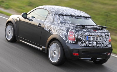 The MINI Coupe Strips for the Cameras