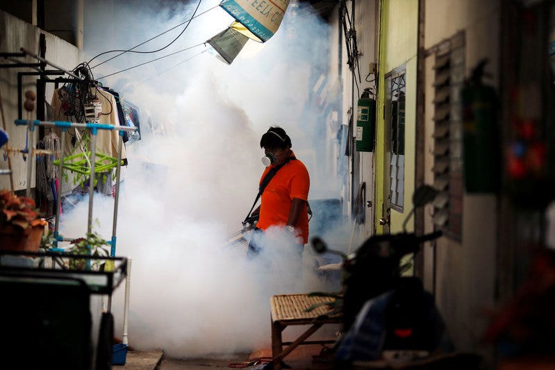 Sekitar 200 kasus Zika tercatat di Thailand: kementerian