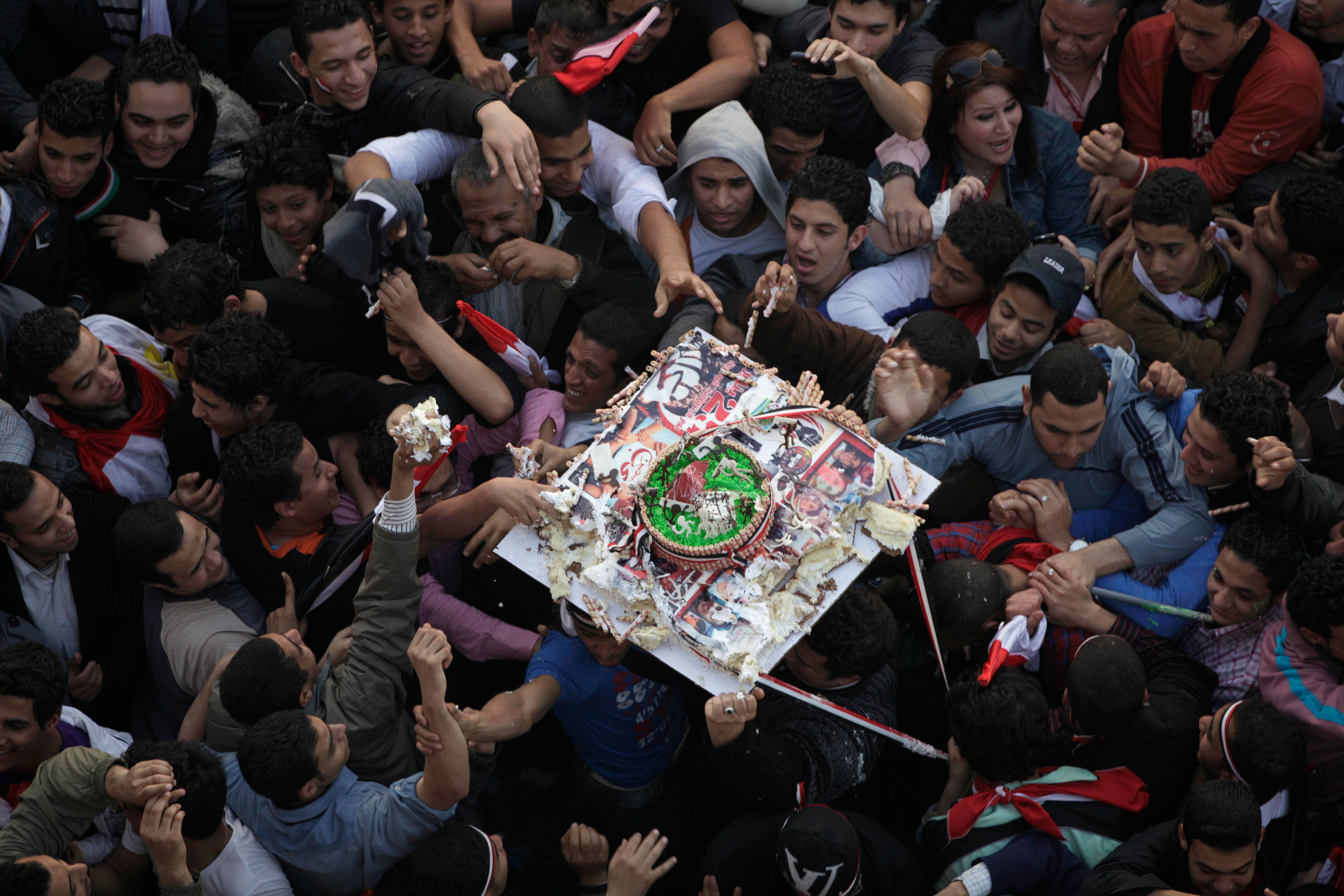 Egyptians Mass In Cairo To Mark Mubarak Fall Fox News 4938