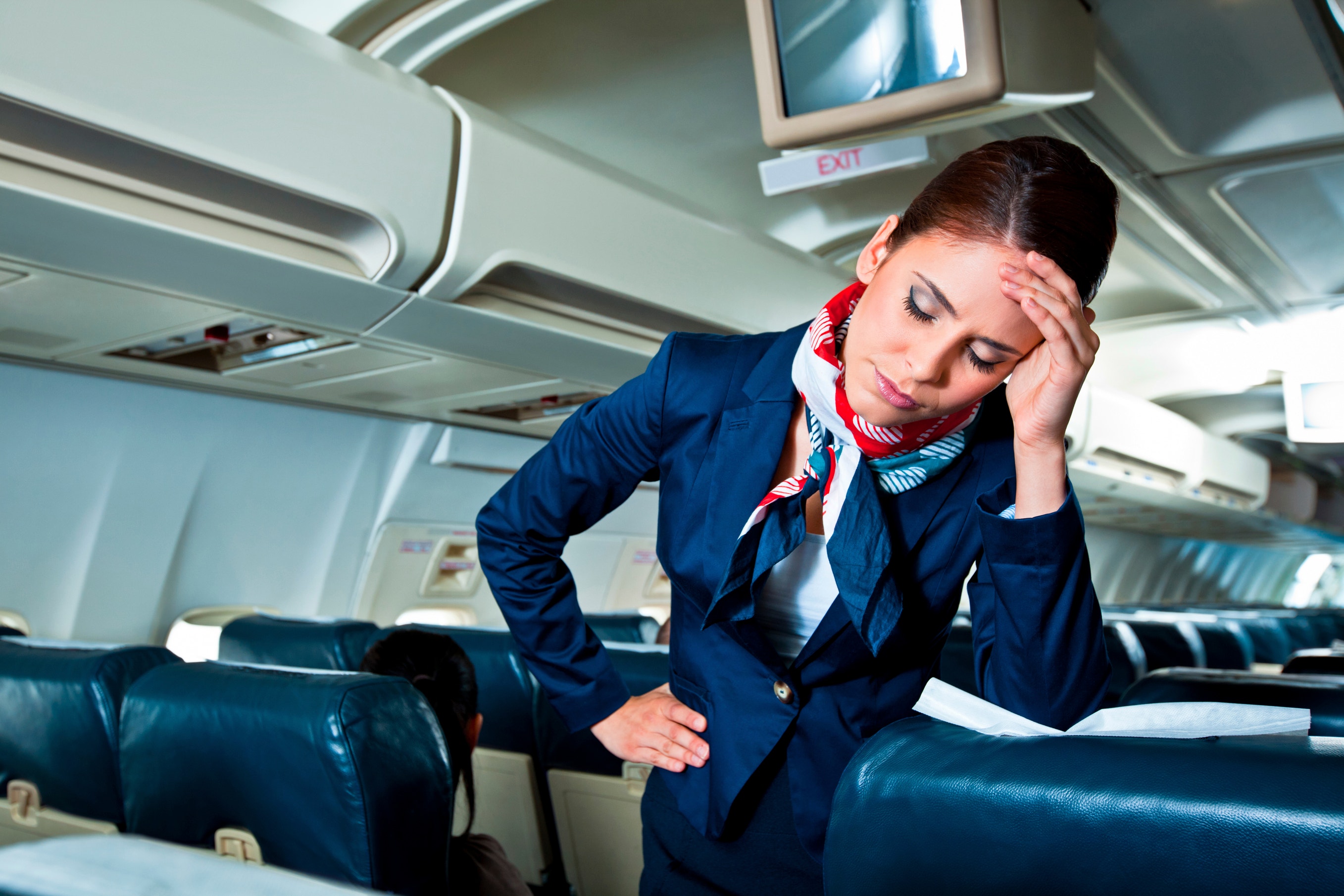 Shocking Flight Attendant Behaviour Revealed Oversixty Hot Sex Picture