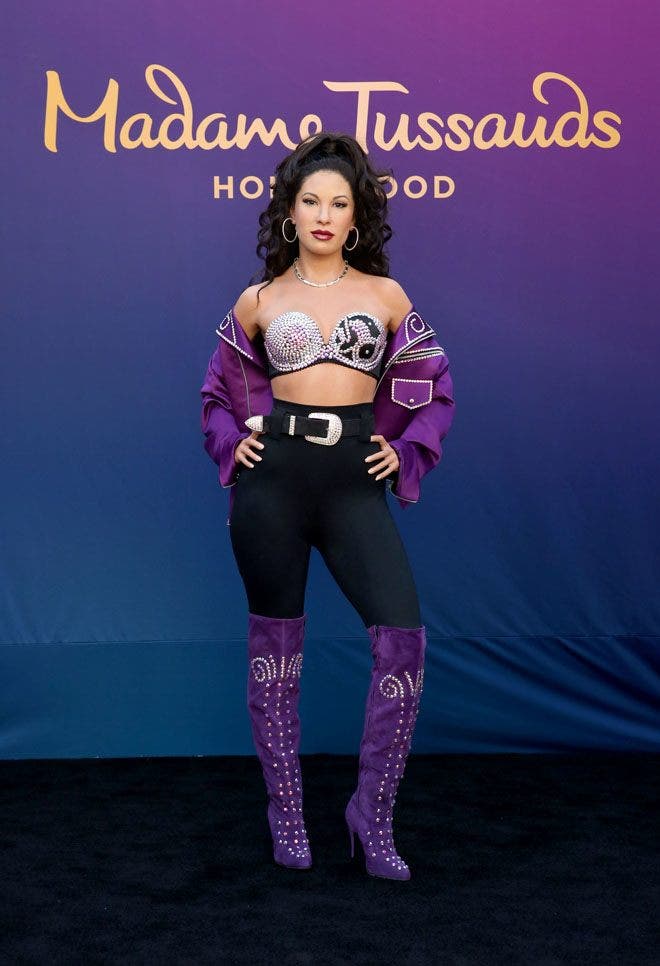 Selena wax figure unveiled at Madame Tussauds in Hollywood