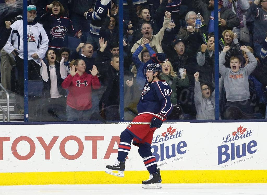 Saad mencetak gol di periode ketiga saat Blue Jackets mengalahkan Wild 1-0