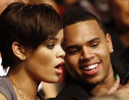 Rihanna tweets topless pics of herself and Chris Brown: Most annoying