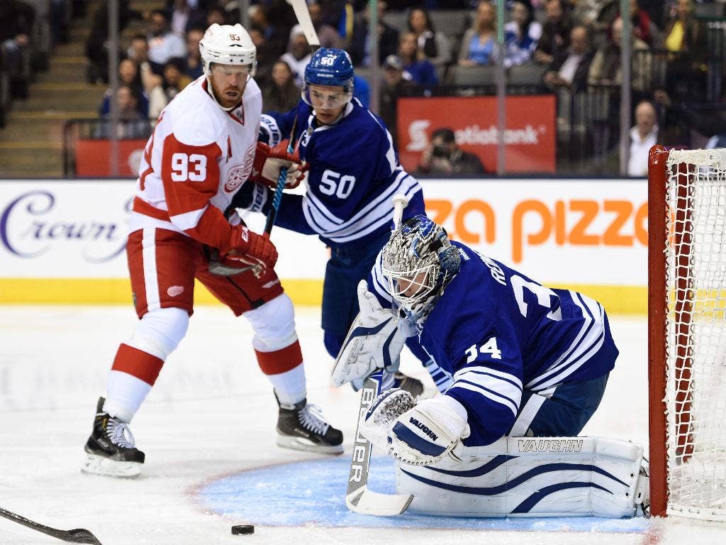 Franzen mencetak 2 gol, Zetterberg membuat 4 assist untuk memimpin Red Wings dalam kemenangan 4-1 atas Maple Leafs