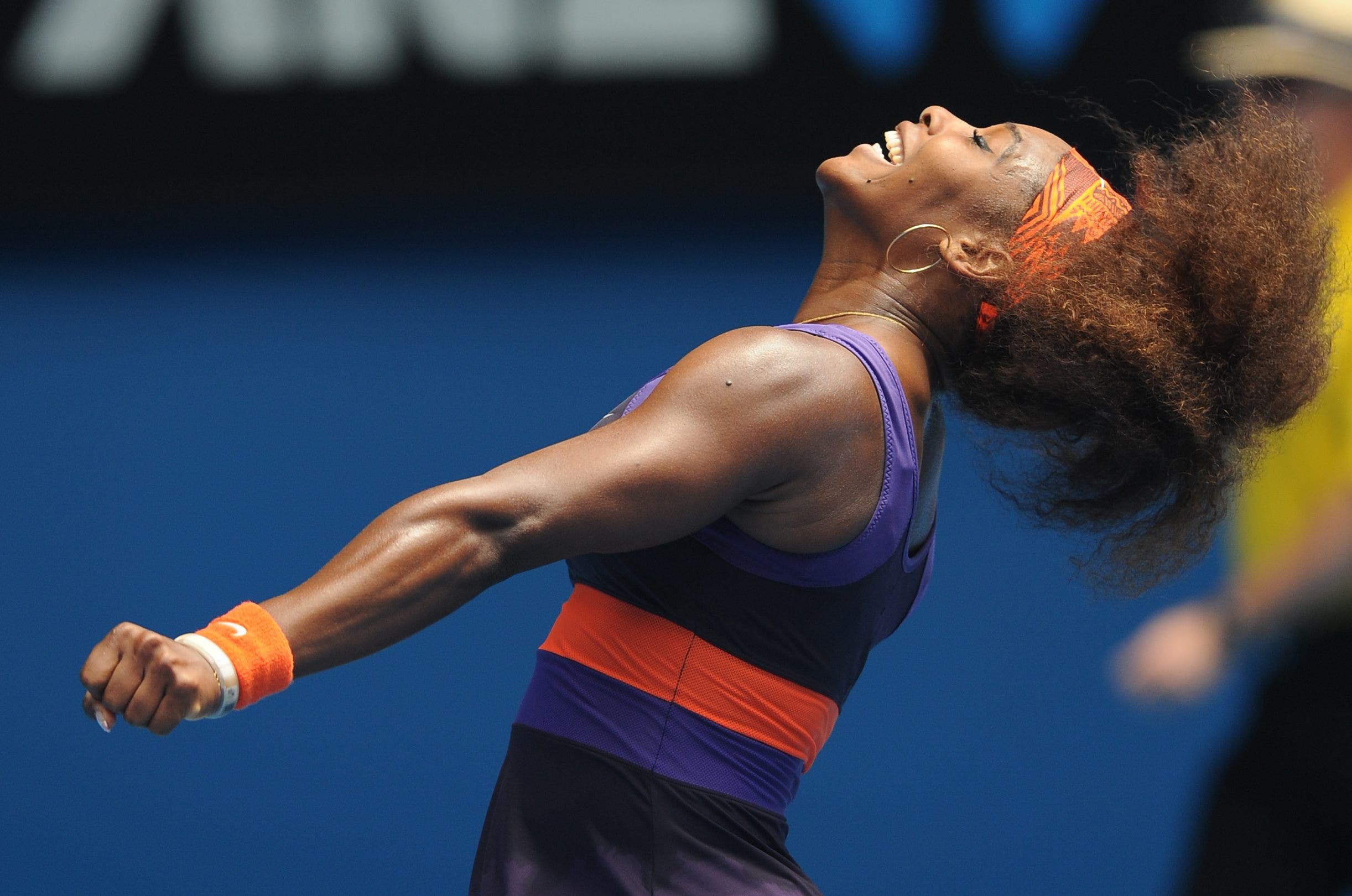 Serena Williams, juara bertahan Victoria Azarenka, menjelang babak ke -3 di Australia Terbuka