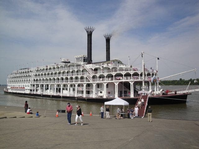 A tour on the new American Queen