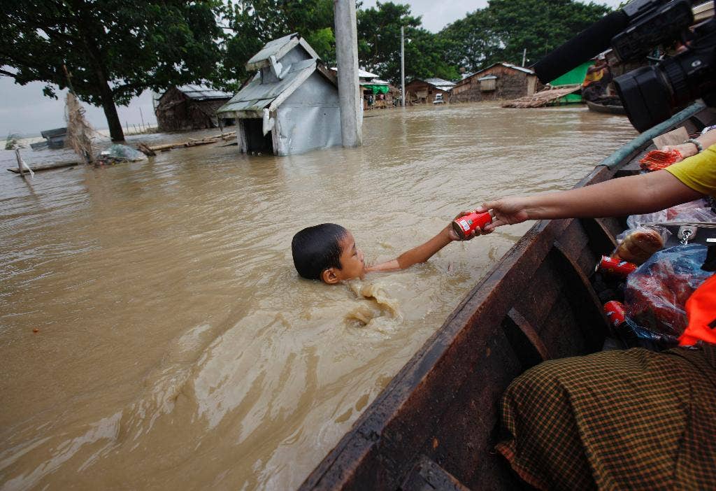 Myanmar flooding leaves nearly 100 people dead, with about a million ...