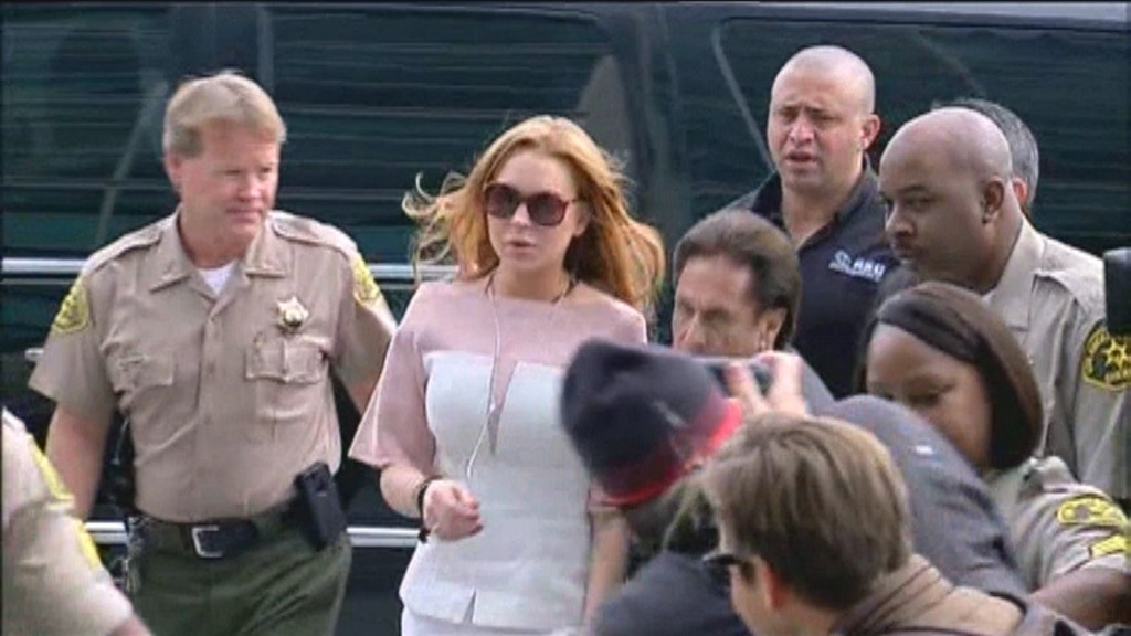 Lindsay Lohan’s courtroom style evolution