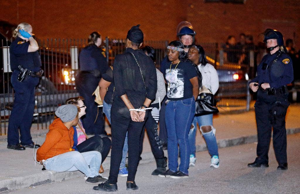 Dozens of protesters arraigned after Ohio patrolman's acquittal in ...