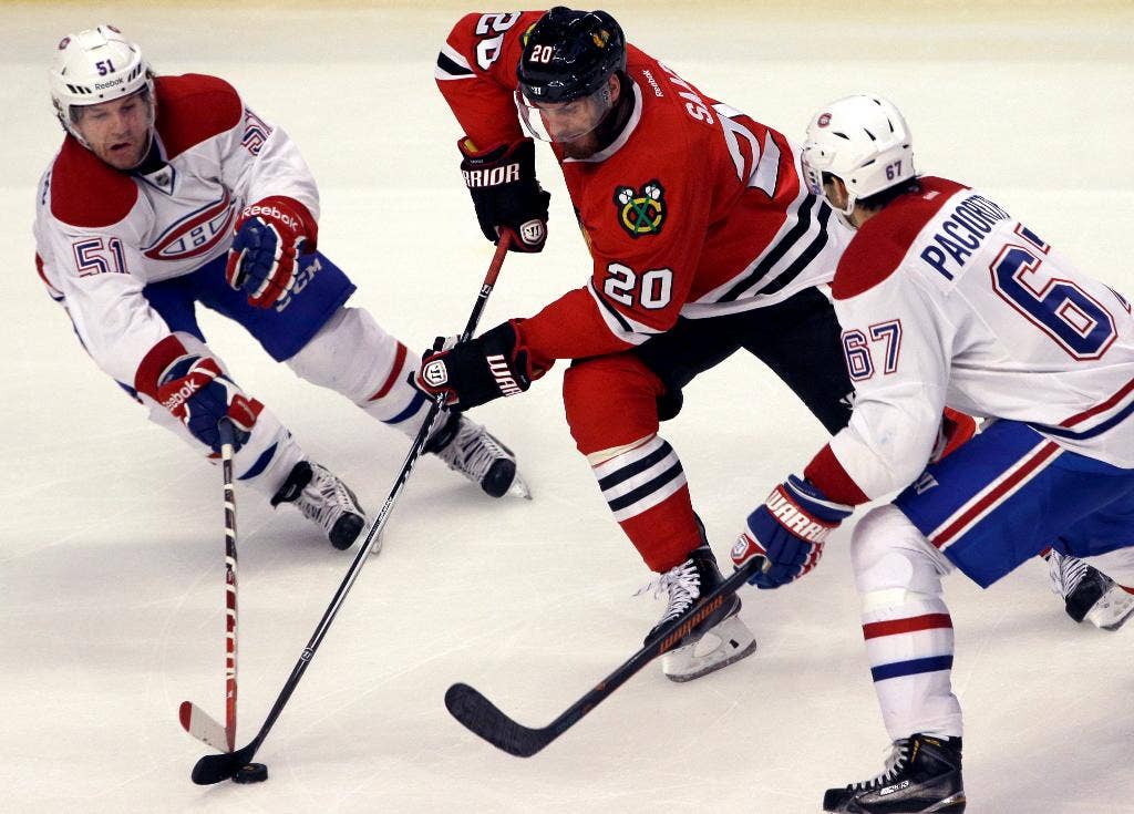 Saad's Goal With 27 Seconds Left Gives Blackhawks 5th Straight Win, 4-3 ...