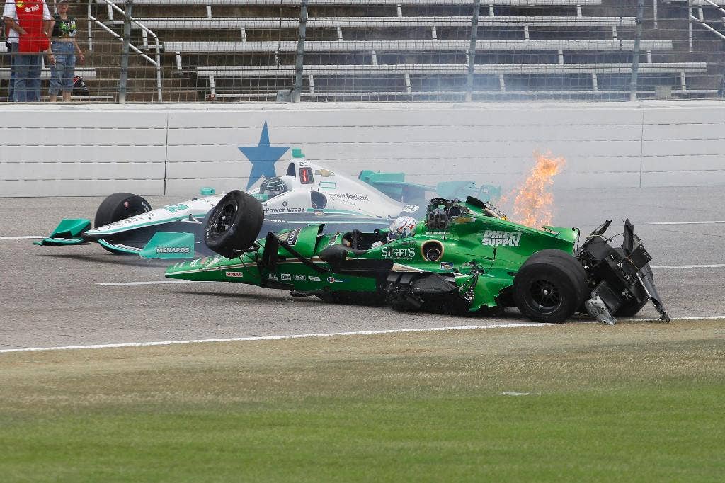 Newgarden selamat dari kecelakaan parah selama balapan IndyCar Texas