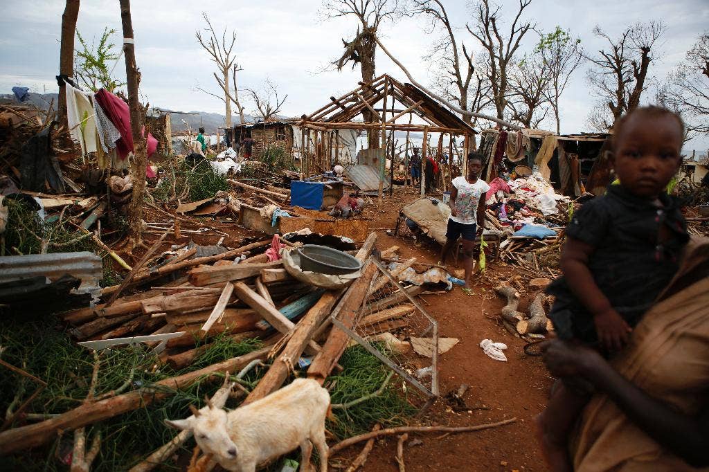 Hilangnya panen selama satu dekade akibat Badai Matthew di Haiti