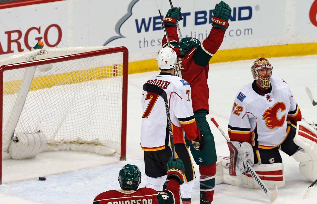 Parise mencetak 3 gol untuk memimpin Wild melewati Flames, 6-2