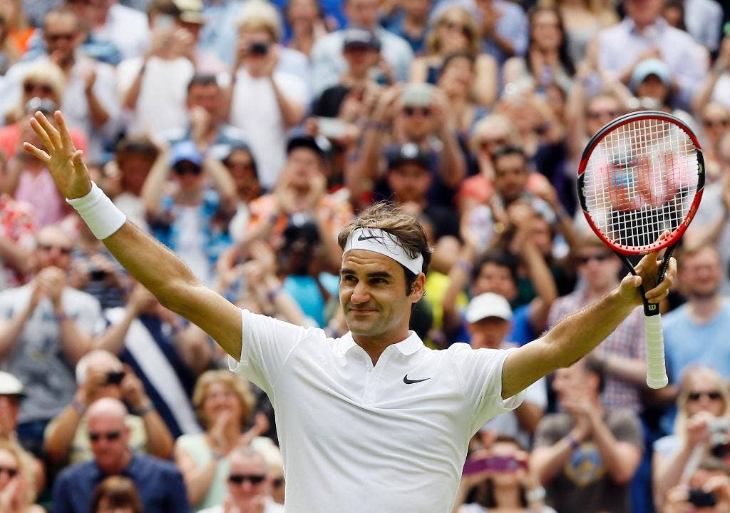 Federer, Murray sama-sama bermain untuk memperebutkan tempat di semifinal Wimbledon