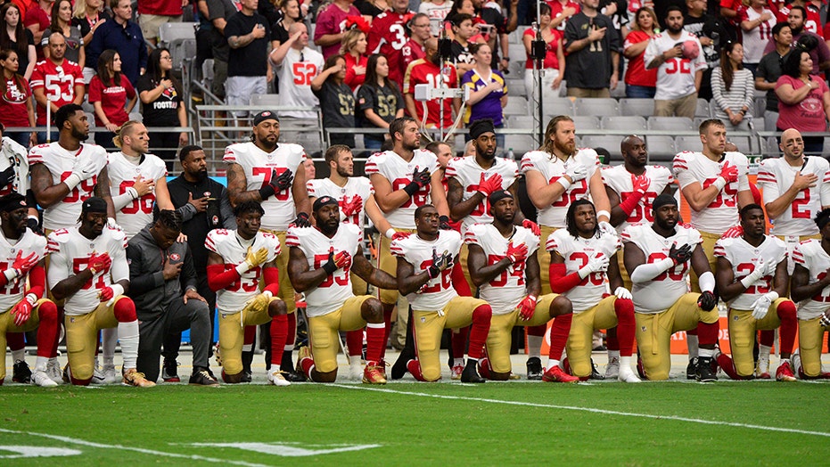 Nfls Week 4 Sees Dozens Of Players Kneel Sit Raise Fists During National Anthem Fox News 