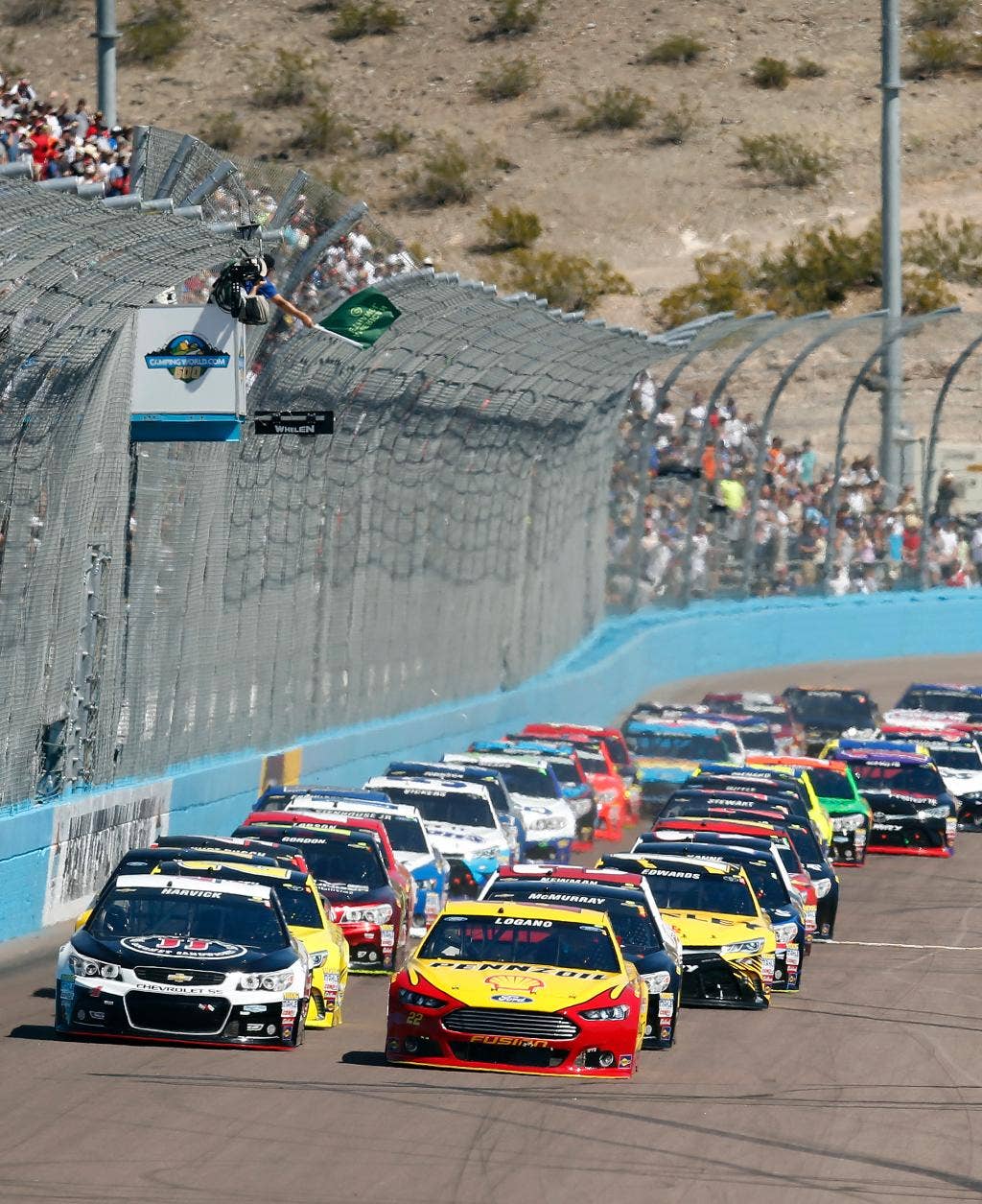 Kevin Harvick continues his domination with yet another win at Phoenix ...