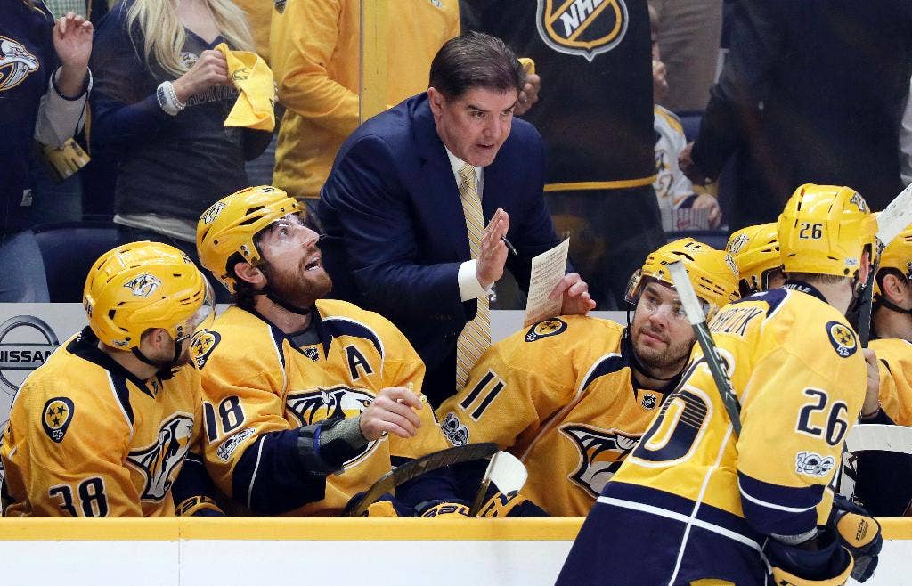 Predator mengalahkan Blackhawks 4-1 untuk menyelesaikan penyisiran