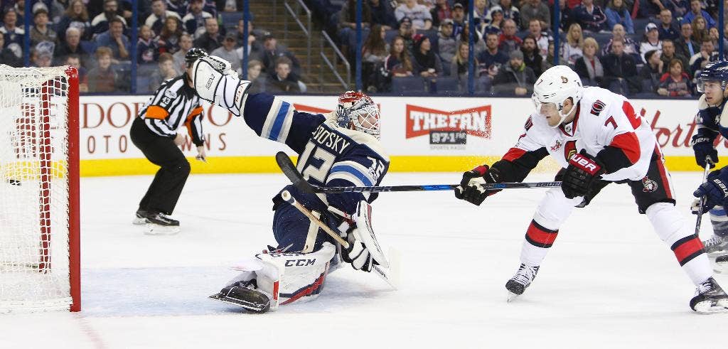 Senator mengalahkan Blue Jackets yang tidak konsisten 2-0