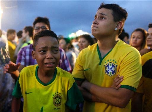 Brazilian Fans Heartbroken By 7-1 Thrashing By Germany In World Cup Semifinals