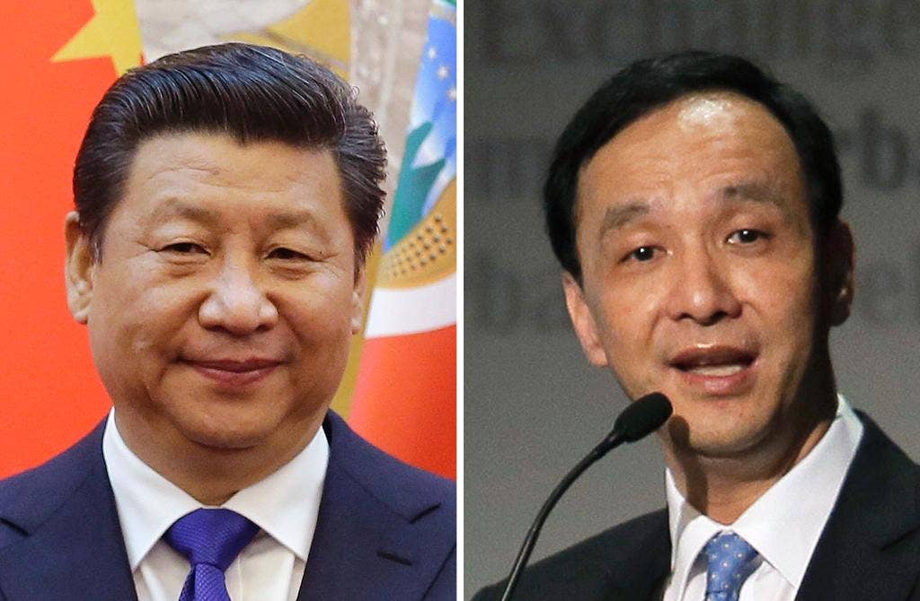 Taiwan ruling party leader affirms eventual reunification with China ...